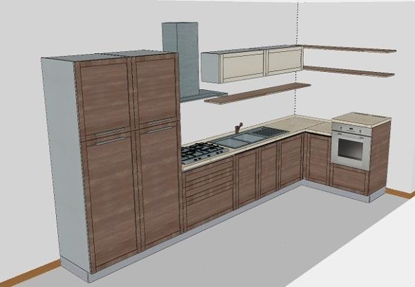 Forno a colonna Cassetti a incasso per cucine in muratura misure standard