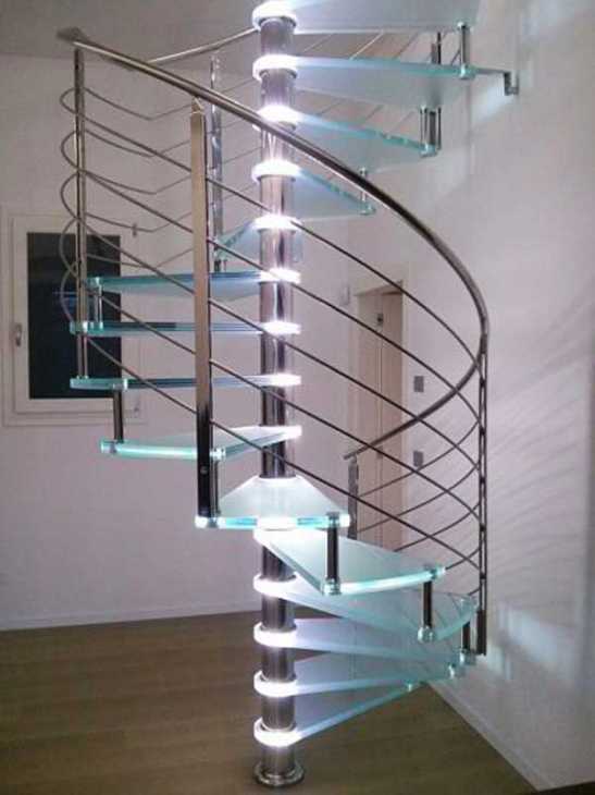 Spiral staircase: how to illuminate it – archy world news Luci scala