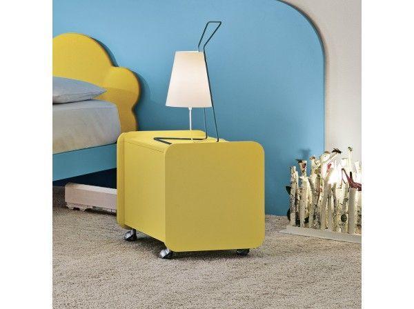 Comodini, cassettiere e guardaroba con rotelle Comodini e settimini