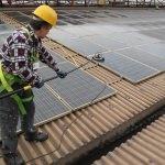 Pulizia pannelli fotovoltaici