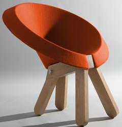 Materiali nuovi per sedute: Zaza Chair di Omri Bar Zeev Materiali nuovi per sedute: Zaza Chair di Omri Bar Zeev