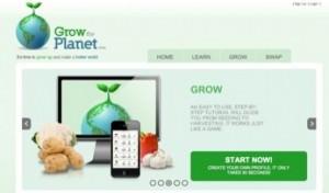 Grow the planet, per smartphone Grow the planet, per smartphone