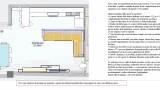 Cerco consigli per disposizione cucina, divano, tavolo e tv in open space di 27 m² – allego pianta 1 del commento di Clint!