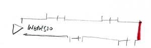 Arredare le pareti: disegno 3