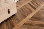 Gres effetto legno per simulare un pavimento in parquet