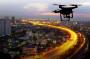 Veduta aerea con drone, impiego nel campo edile