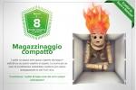 Caldaie a pellet: magazzinaggio compatto del pellet di OkoFEN Italia Srl