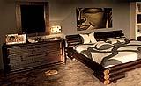 Camera da letto in bambù, dal catalogo dell'Azienda Bambù Design.