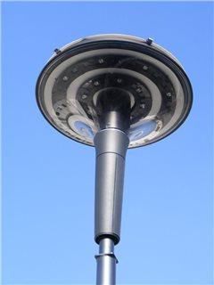 Modello Stud di lampione fotovoltaico a led, catalogo azienda SEI Elettrotecnica