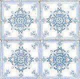 Azulejo con motivi ornamentali ripetivi, utilizzate per la realizzazione di pavimenti e rivestimenti parietali.
