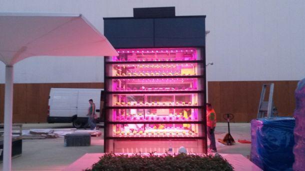 serra verticale Enea all'Expo 2015