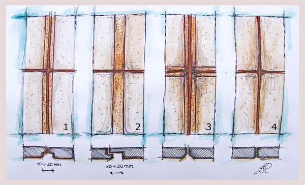Disegno di alcune lavorazioni di bordo