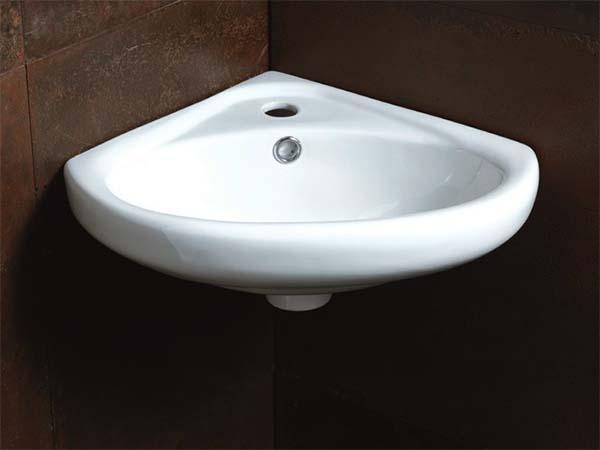 Lavandino Piccolo Per Bagno.Lavabo Ad Angolo Per Bagni Piccoli