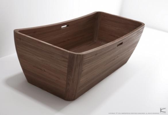 Lavabo in legno Bath Tub di Karpenter