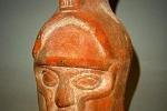 Autentica testa di guerriero etrusco, commercializzata da Mutina Ars Antiqua.