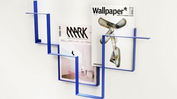 Portariviste da parete: idee di design e riciclo creativo 