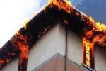 Incendio canna fumaria e tetto di Schiede