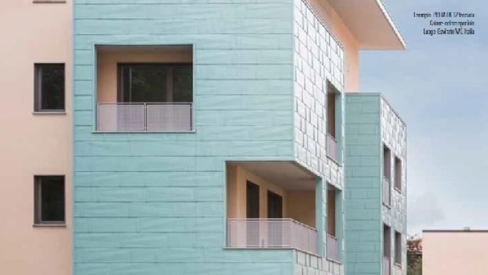 Rivestimenti metallici per facciate Materiali per rivestimenti esterni