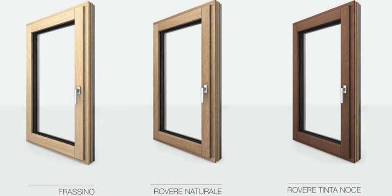 Finestre in legno e alluminio Serramenti legno alluminio caratteristiche