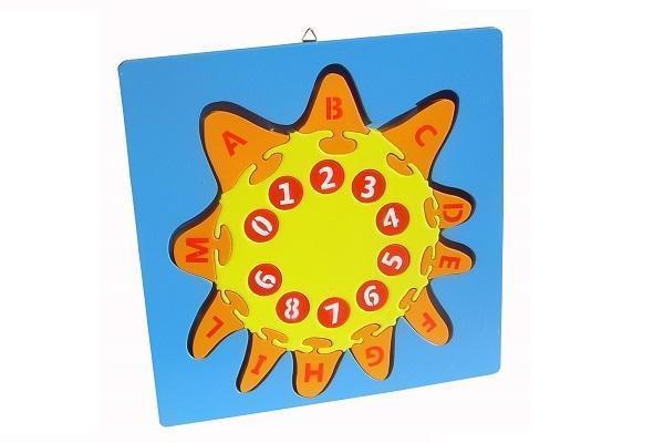 Puzzle Sole alfabeto e numeri di Fantastik Toys