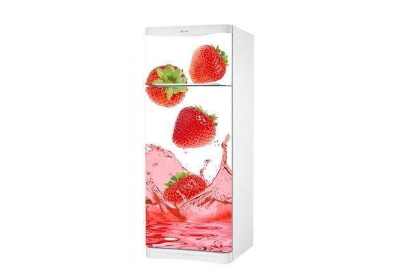 wall stickers adesivi frigo decorare fragolina ciliegie pomo casa mobili a0561