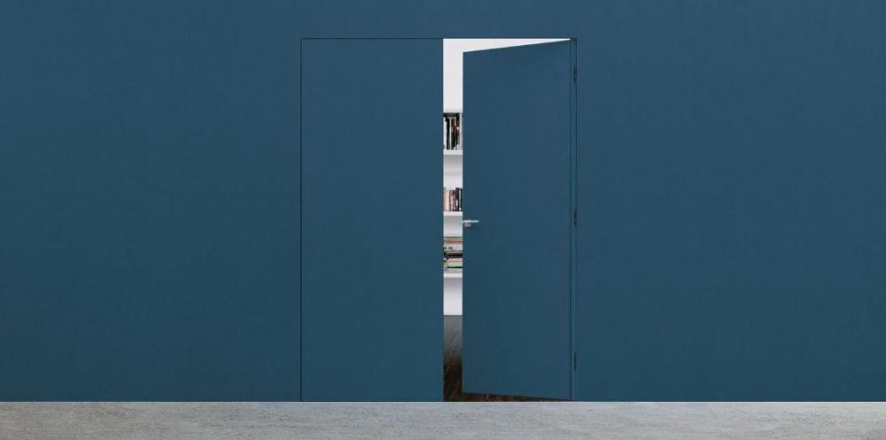 Porte interne filo muro di Eclisse, minimal e trendy