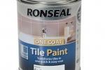 Ronseal One Coat-Vernice per piastrelle  colore bianco satinato