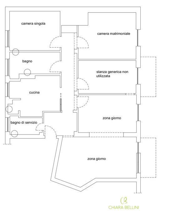 Progetto 70 mq. cool piantina casa mq in planimetria freddo home ... Appartamento 70 mq planimetria
