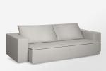 Ristrutturazione miniappartamento: divano Armani, modello grembo