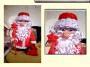 Babbo Natale realizzato con cannucce di carta, by vk.com