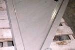Piatto doccia triangolare in marmo: realizzazione Edil Gemini