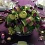Centrotavola con foglie e uva per capodanno di Weddingomania.com