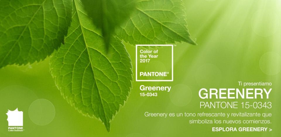 Greenery il colore Pantone 2017