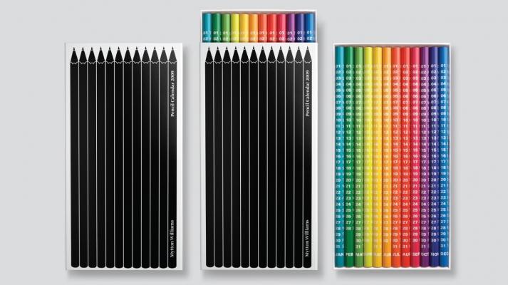 Pencil Calendar del designer Keith Hancox