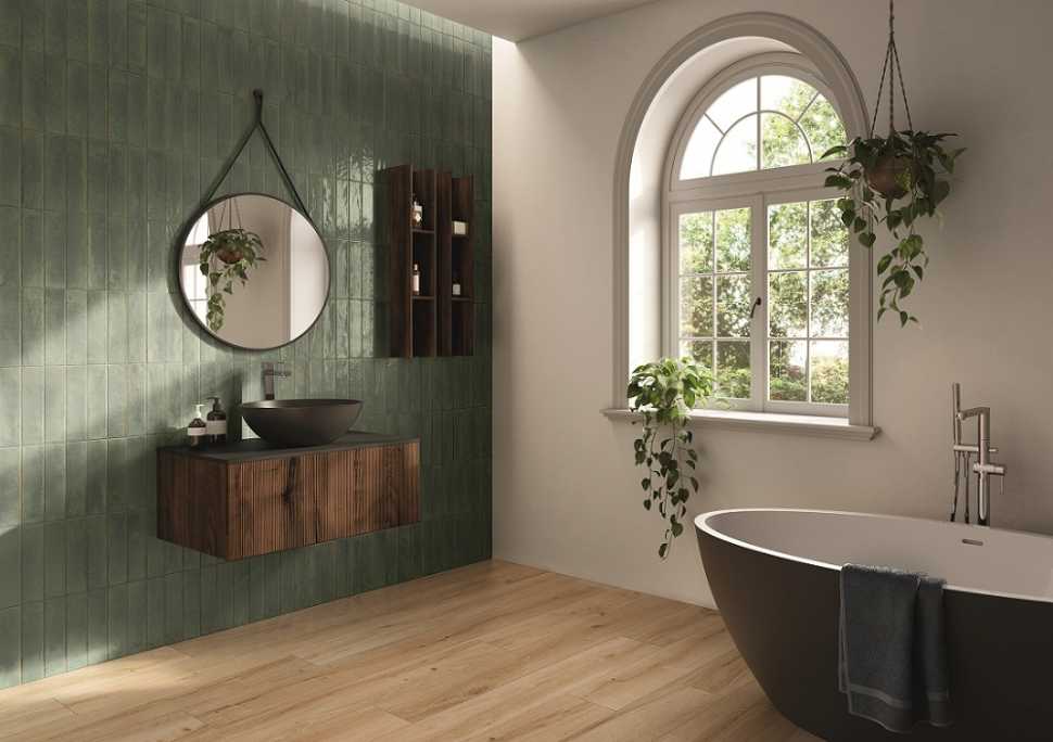 Specchio Bagno Qubo 100 Contenitore Bianco-Matrix - Iperceramica