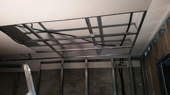 Musica in casa: consigli per la realizzazione di un sala fai da te Struttura per cartongesso soffitto