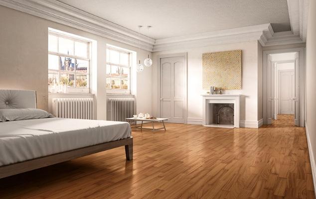 Parquet prefinito massello Pavimento assi di legno