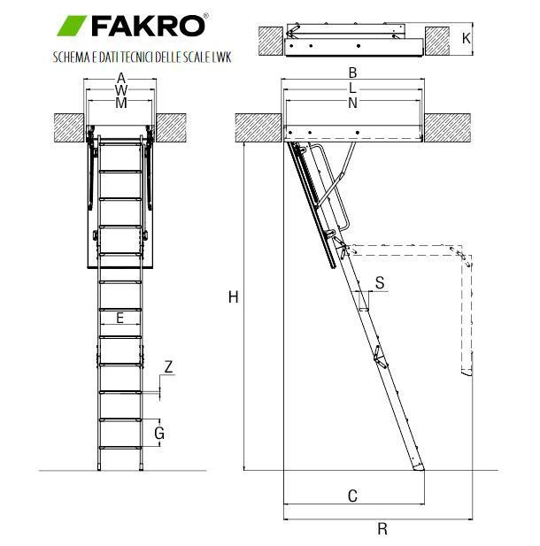 Scale elicoidali dimensioni. affordable scale a chiocciola ed ... Scala elicoidale misure