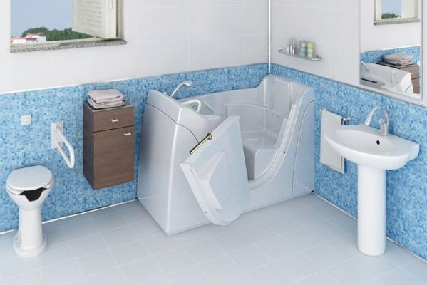 Vasche per disabili e anziani Vasca da bagno con porta prezzi