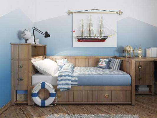 Decorare le pareti di una cameretta bambini Come decorare una cameretta