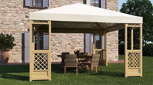 Gazebo in legno: modelli, caratteristiche e normative Come costruire un gazebo in legno rettangolare