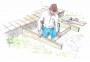Costruire gradino in cemento: preparazione cassaforma