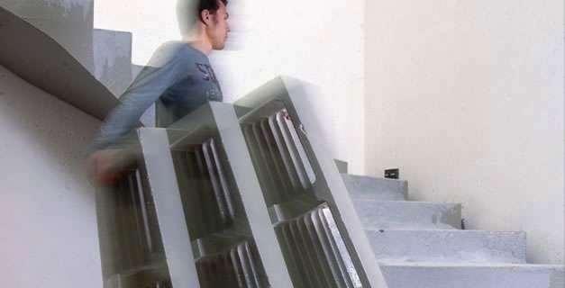 La praticità d'installazione dei casseri Scawo® Metallconcept, per scalini in cemento