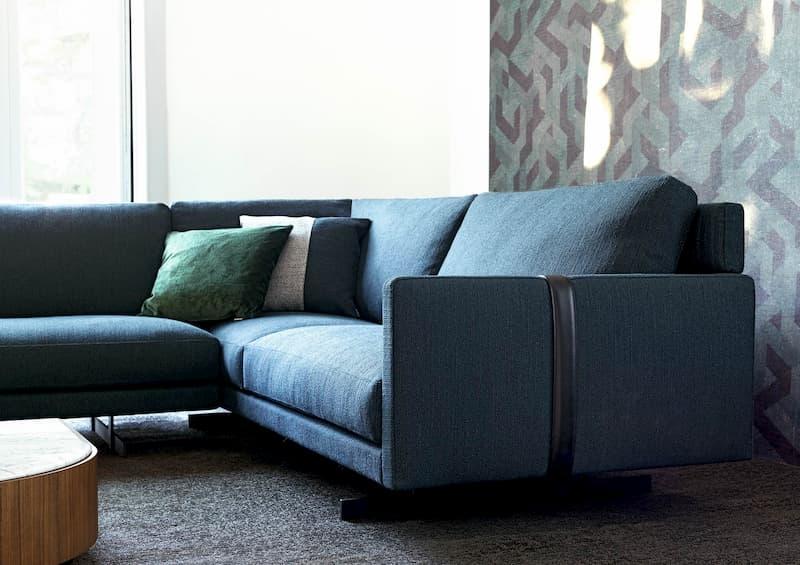 Dettaglio tessuto divani componibili BertO