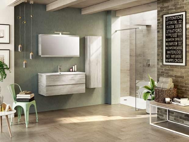 Piastrelle per il bagno novità Bagno con parquet
