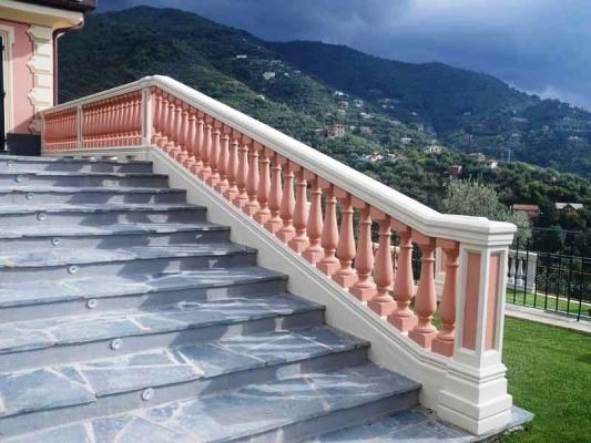 Balaustre in calcestruzzo fai da te Costruire un parapetto in muratura