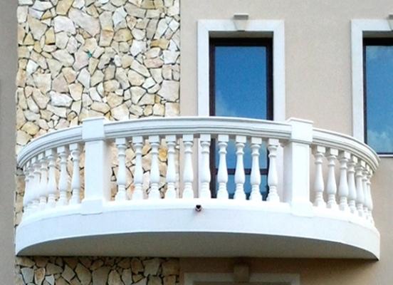 Balaustre in calcestruzzo fai da te Costruire un parapetto in muratura