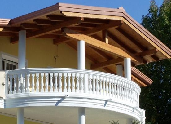 Balaustre in calcestruzzo fai da te Costruire un parapetto in muratura
