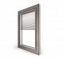 Doppia finestra in PVC-alluminio KV350