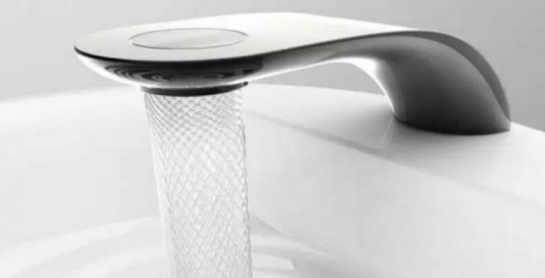 Swirl rubinetto di design: risparmio d'acqua con flusso idrico spettacolare